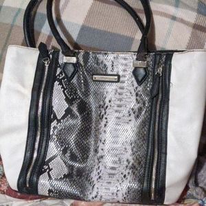 Nine West Snakeskin Tote Bag